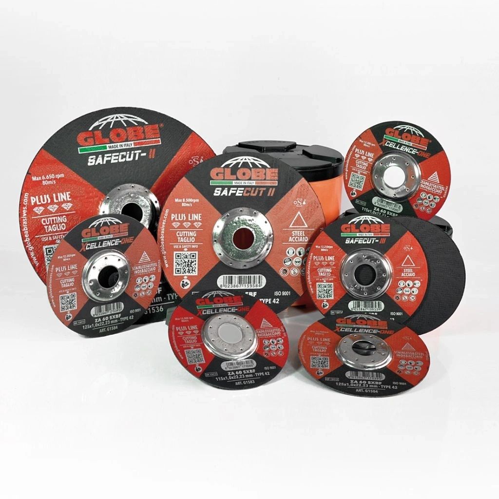 Globe Long Life cutting and grinding discs