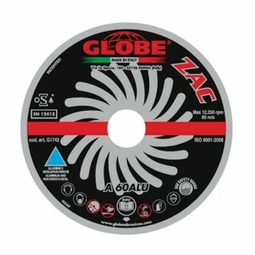 Globe 125mm x 1 x 22mm Aluminium Cutting Disc G1742